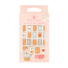 Set 24 Unghii False Press On Culori Pastel CM149