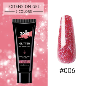 Polygel Zolla Glitter 15g 06