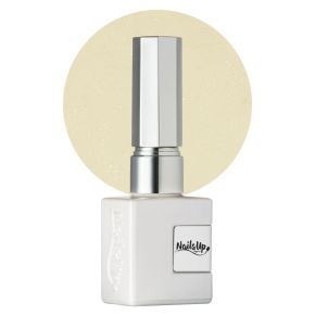 Oja Semipermanenta NAILSUP  Infinity Silver 03 Milky White Glitter