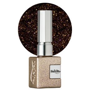 Oja Semipermanenta NAILSUP Infinity Silver cu Sclipici 047