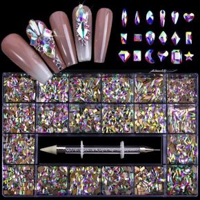 Set Cristale Accesorii Nail Art
