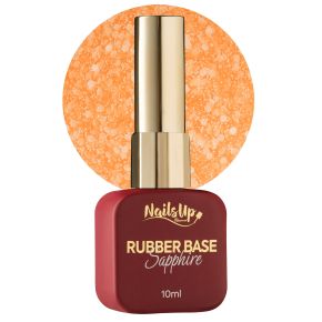 Rubber base NAILSUP Sapphire Flakes 024 10 ml 
