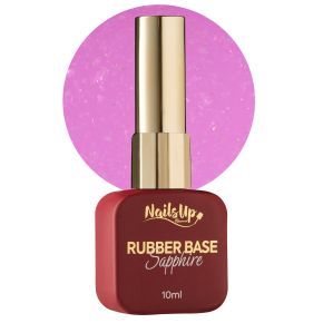 Rubber base NAILSUP Sapphire Flakes 028 10 ml