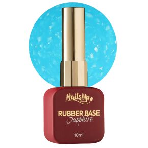 Rubber base NAILSUP Sapphire Flakes 05 10 ml 