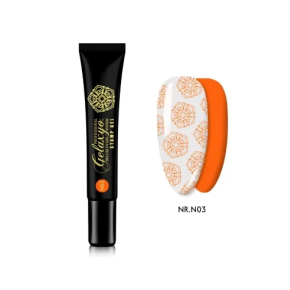 Gelaxyo Stamp gel N03 Orange Neon