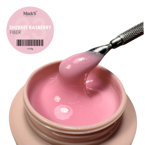 Gel Uv Constructie Fiber Sherbet Rasberry 23 Mack's 50g