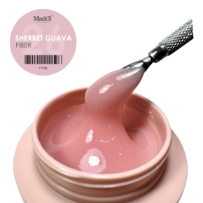 Gel Uv constructie Fiber Sherbet Guava 26 Mack's 50g