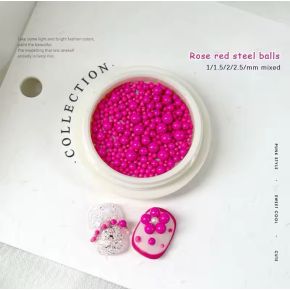 Decor unghii Bubble Fuchsia 02