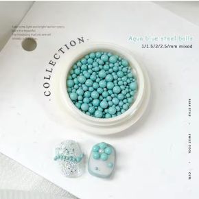 Decor unghii Bubble Baby Blue 06