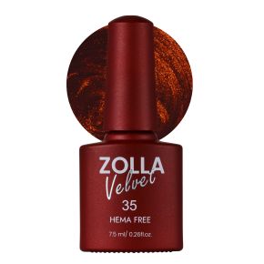 Oja semipermanenta  Zolla Velvet Hema Free 35
