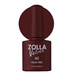 Oja semipermanenta  Zolla Velvet Hema Free 40