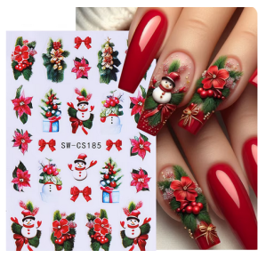 Sticker pentru unghii nail art Christmas SW-CS185