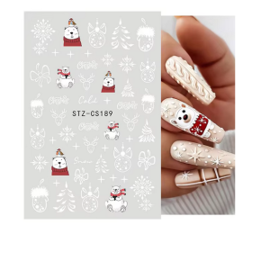 Sticker pentru unghii nail art Christmas STZ-CS189