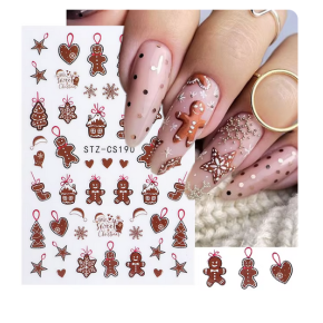 Sticker pentru unghii nail art Christmas STZ-CS190