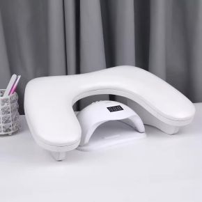 Suport Mana Inalt, Piele Ecologica, Alb, 50 cm x 18 cm