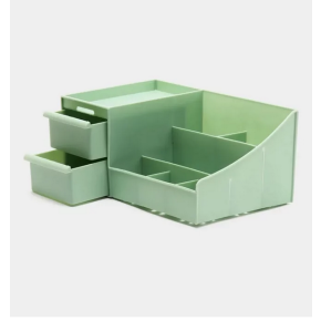Organizator produse manichiura si cosmetice, Verde