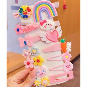 Set 14 Clame Par Multicolore pentru Copii - N6