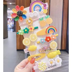 Set 14 Clame Par Multicolore pentru Copii - N11
