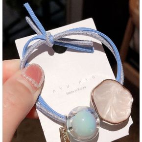 Elastic Bleu de Par cu Accesorii