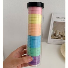 Set 20 Elastice pentru Par Multicolore