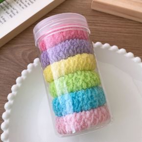 Set 6 Elastice Multicolore pentru Par