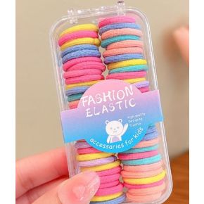 Set 100 Elastice Medii pentru Par - M1