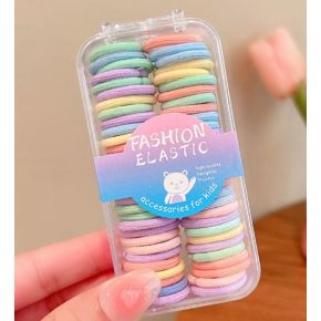 Set 100 Elastice Medii pentru Par - M3