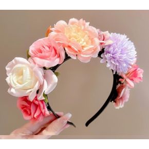 Cordeluta pentru Par Model Floral - M4