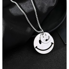 Lant Argintiu cu Pandantiv Smile