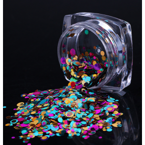 SET 12 BULINE COLORATE NAIL ART - GSP70
