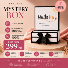 NAILSUP Mystery Box 3 - 21 Produse Manichiura