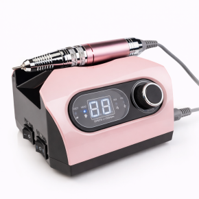 Freză Electrică Profesională Roz, 65W și 45.000 RPM pentru Manichiură și Pedichiură
