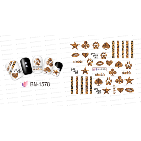 Tatuaj Pe Baza De Apa Unghii - BN1578