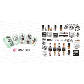 Tatuaj Pe Baza De Apa Unghii - BN1580