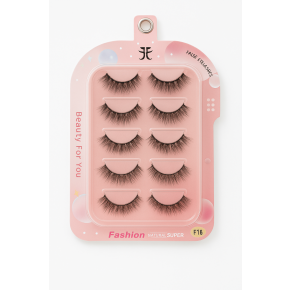 Set 5 Perechi Gene 3D Natural și Voluminos F16