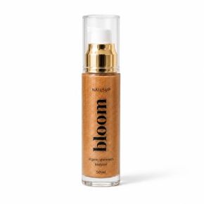 Ulei de Corp NAILSUP Organic Shimmer Body Oil Bloom 50ml pentru Hidratare și Glow