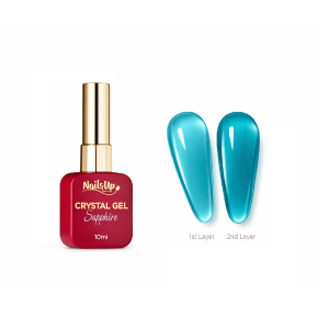 Gel Crystal Glass NAILSUP Blue 04 10ml