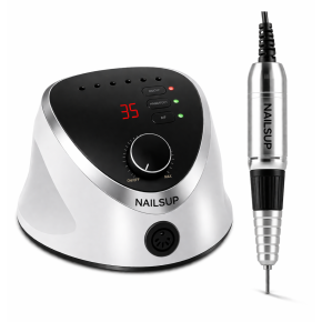 Freza Electrică Unghii NAILSUP M12 35000 RPM, 48W Alb