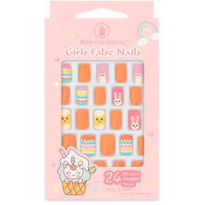 Set 24 Unghii False Press On Easter CM86