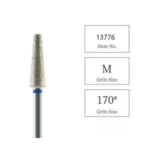 Capat de freza NailsUp Conic Blue 4.0mm