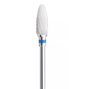 Capat de freza NailsUp Ceramica Indepartare gel Albastru 6.0mm