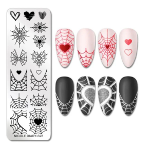 Matrita metalica stampila Nicole Diary S28