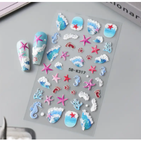Stickere 5D pentru unghii – Ocean Breeze K317