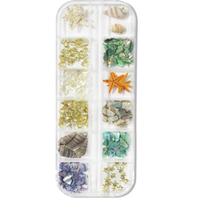 Set Decoratiuni 3D pentru Unghii – Ocean Collection