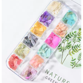 Set Fulgi Decorativi Pastel Soft Shell Flakes
