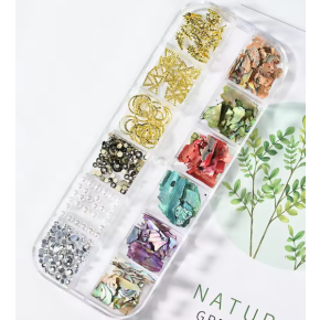 Set Nail Art Luxury Mix