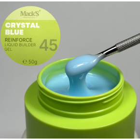 Gel UV 45 Reinforce Crystal Blue 50g