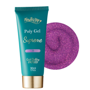 Polygel NAILSUP SUPREME Glitter 10 30g