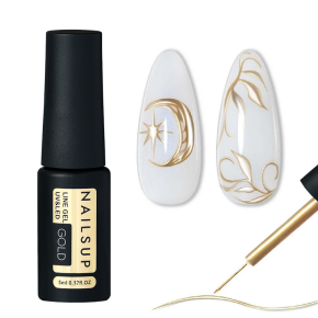 Liner Chrome Gold Gel Nailsup 5g