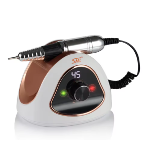 Freză Electrică Profesională SML Alb, 68W pentru Unghii Tehnice, Manichiură și Pedichiură,45000 rpm